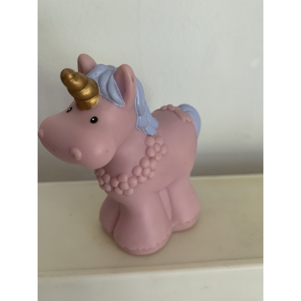 Fisher Price Little People PINK MOM UNICORN ROYAL KINGDOM CASTLE Princess